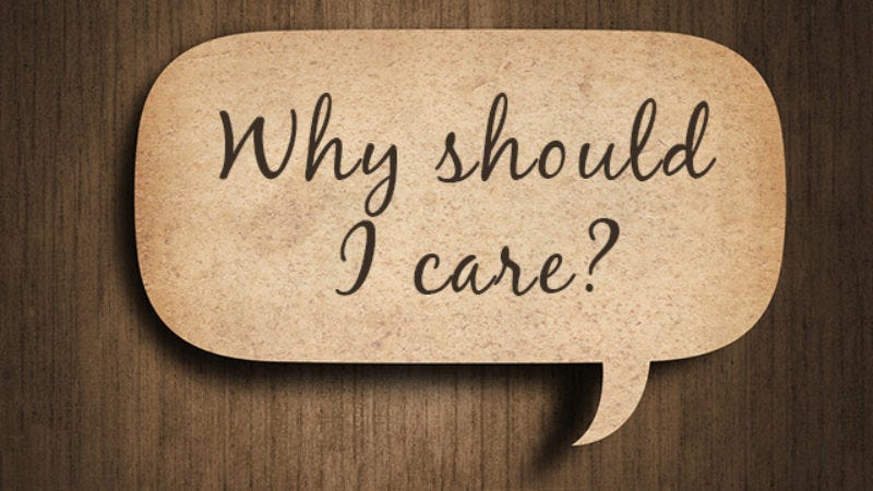 Why Should I Care? | Faith Ministries Resources