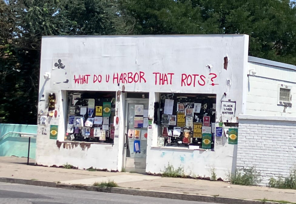 What Do You Harbor That Rots?