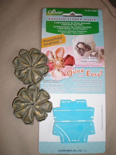 Clover Kanzashi Clover Kanzashi