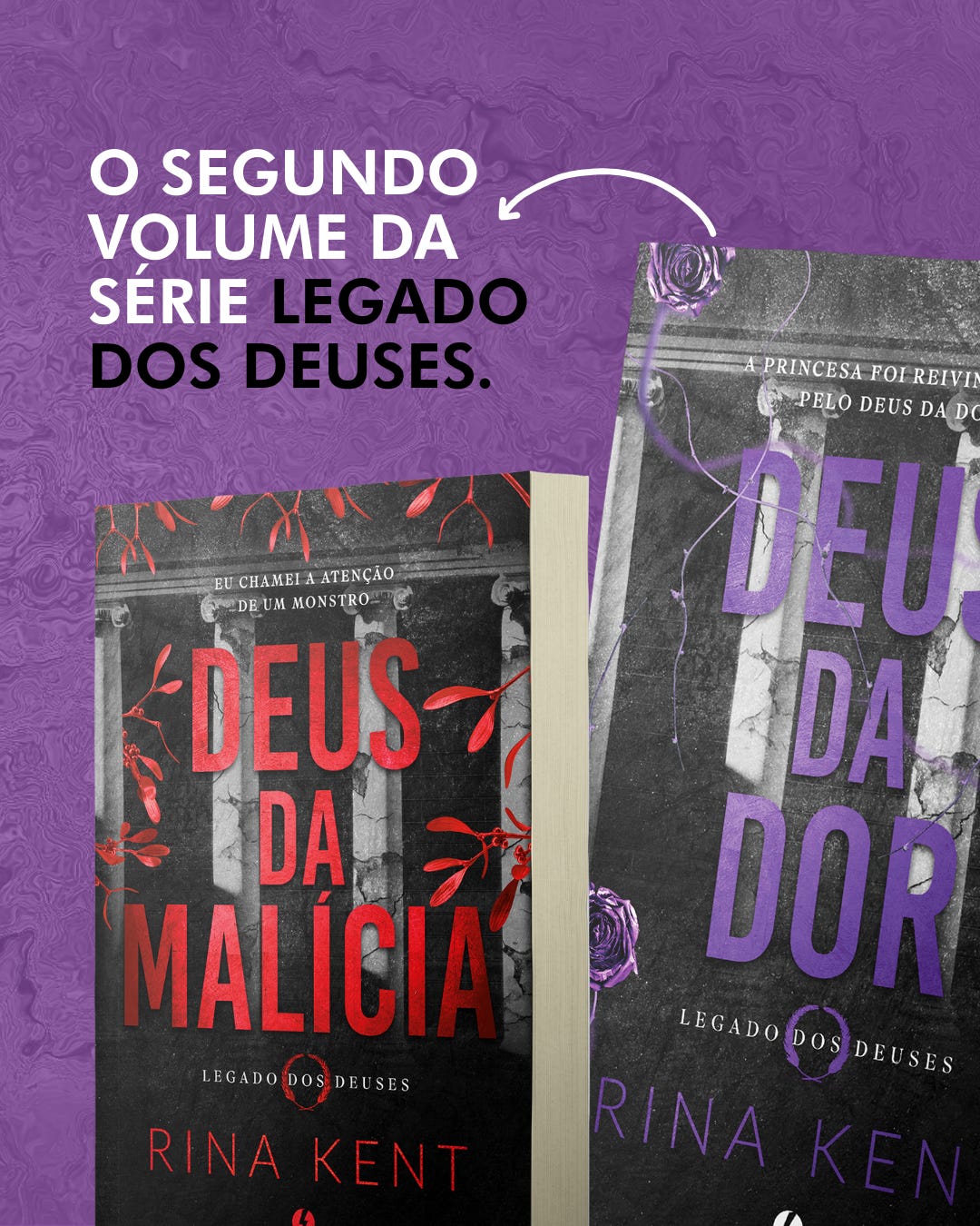 ⚡ Lançamento: Deus da Dor - 2º volume de Legado dos Deuses