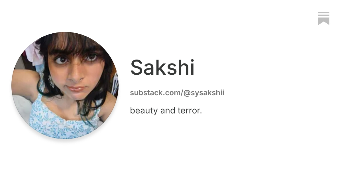 Sakshi | Substack