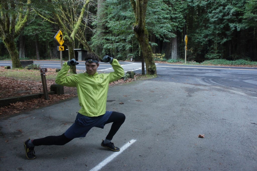 This one's for Margi. Stretching: an imperative part of anyone's exercise routine.