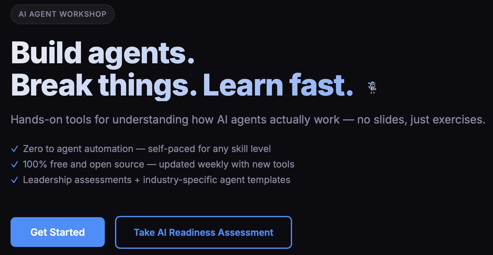 Learn Agentic AI - FREE SELF-PACED Learning Portal - #115