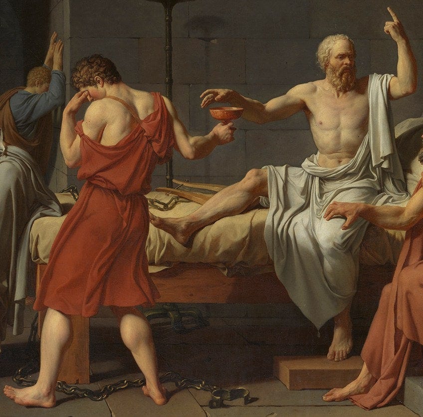 The Death of Socrates" by Jacques-Louis David - An Analysis