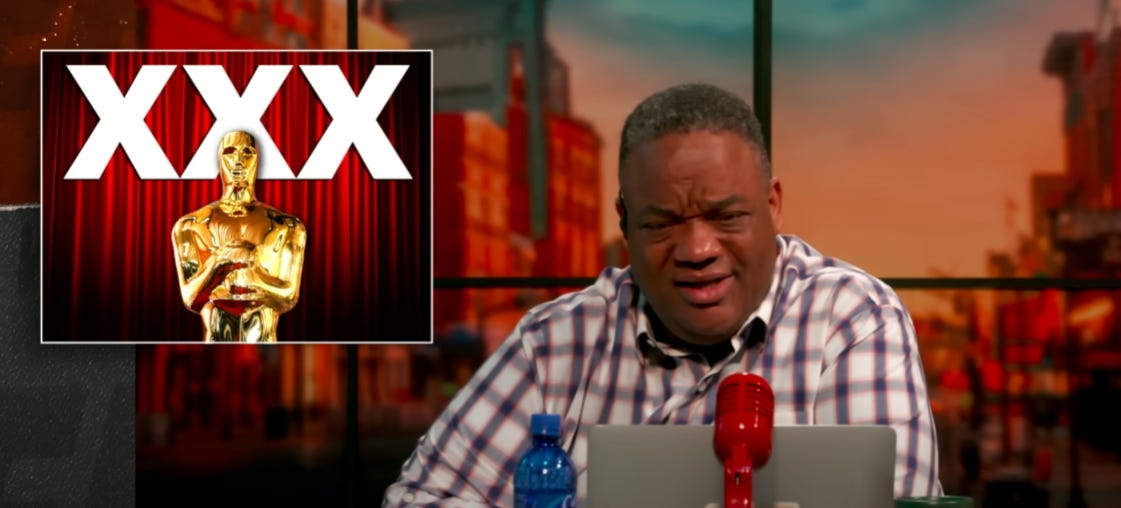 Jason Whitlock Decries The Oscars And Hollywood's Degenerate Culture: "A Porno Won More Oscars Than 'The Godfather' Ever Did"