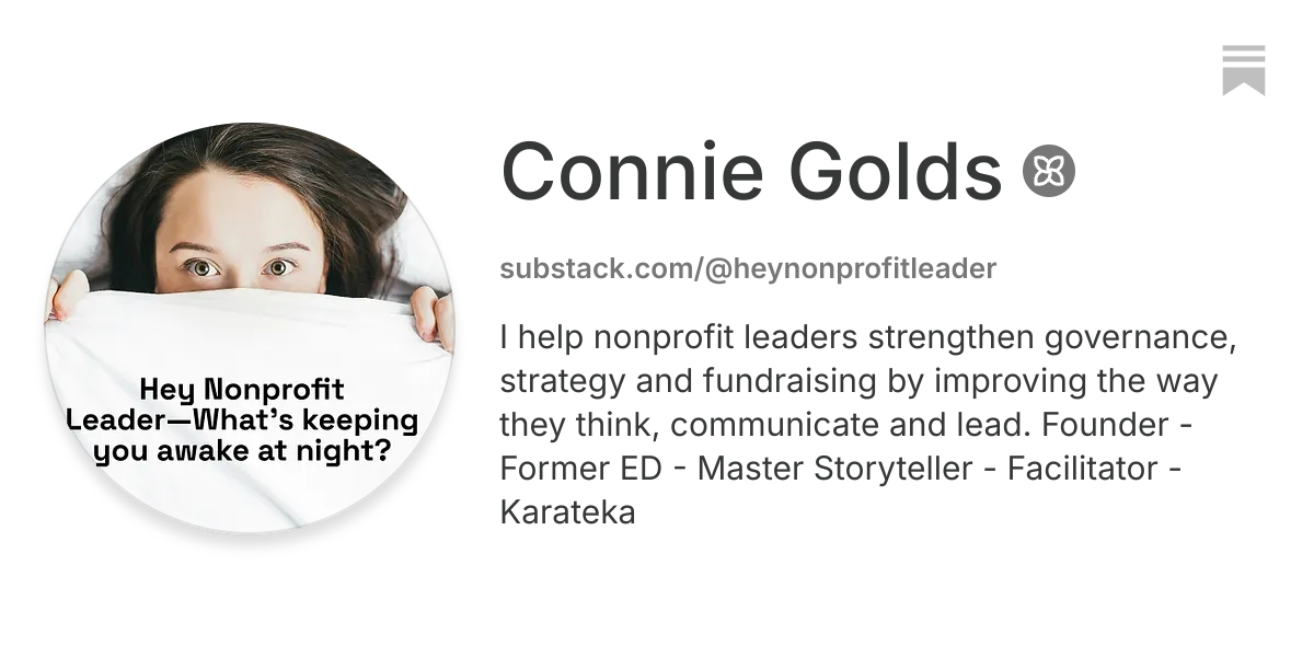 Connie Golds | Substack
