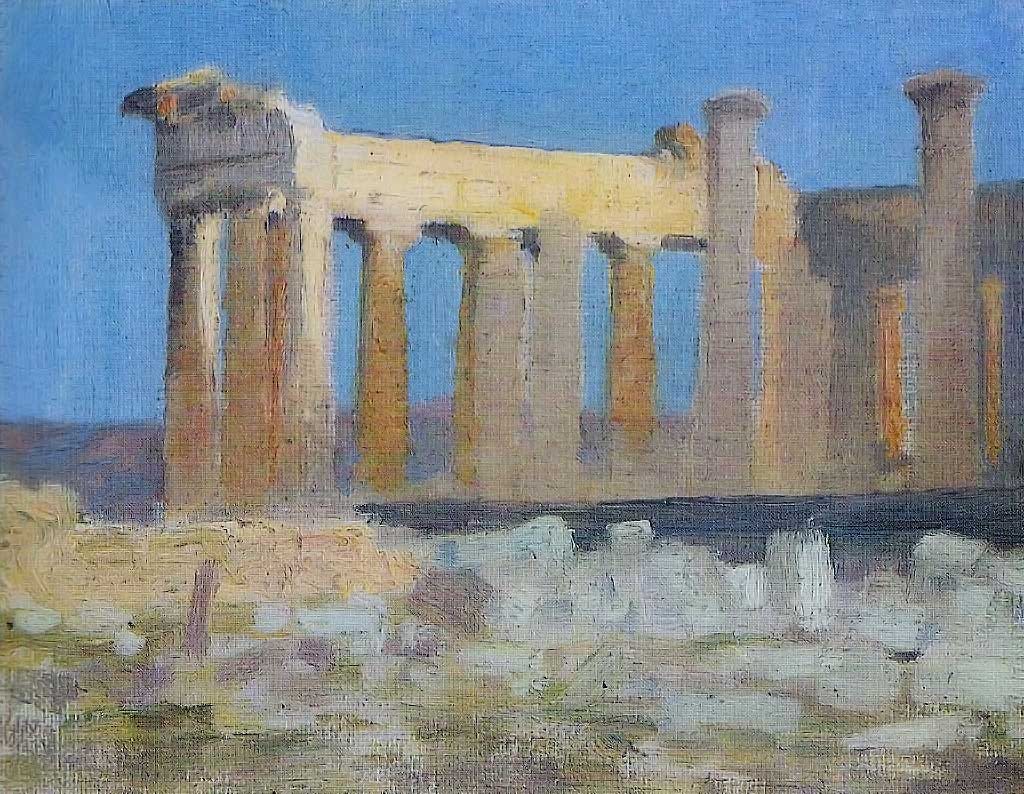 Das Innere Des Parthenon Das Innere Des Parthenon