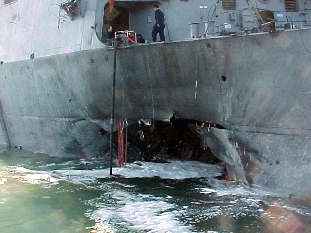Uss Cole Ribbon 25 Years Later, Remembering the USS Cole Attack