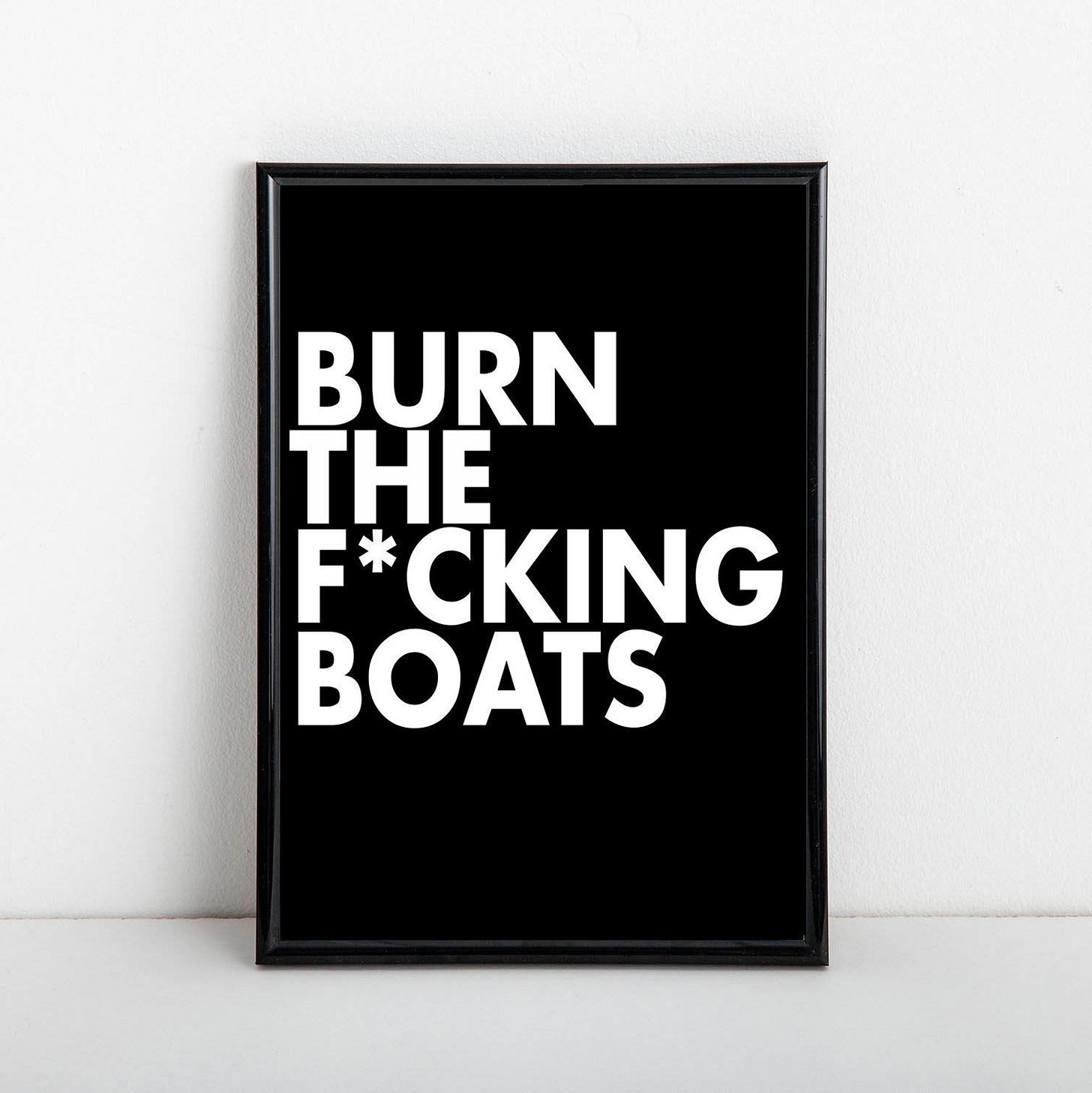 Burn the Boats Art - Etsy Canada
