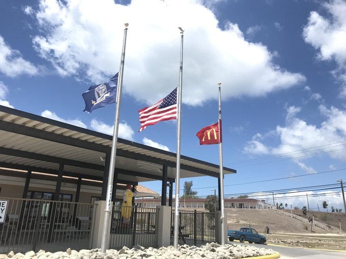 McDonald's Flag at Half-Mast for Madeleine Albright Leaves Internet Baffled