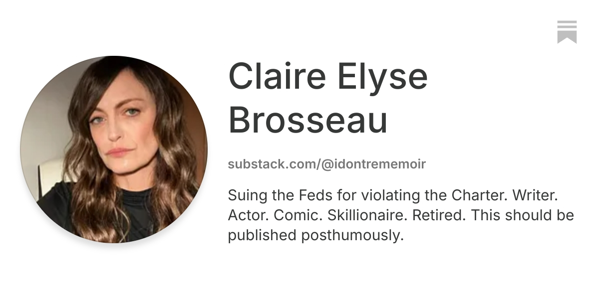Claire Elyse Brosseau | Substack