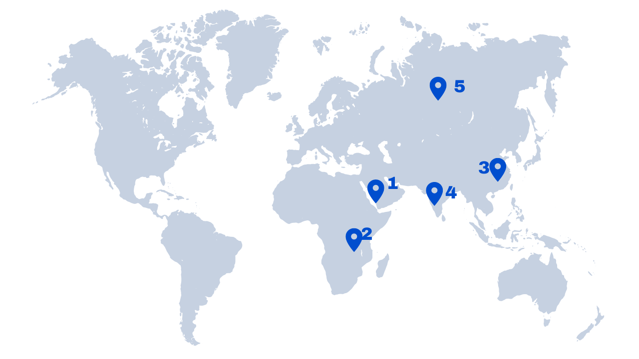 world map