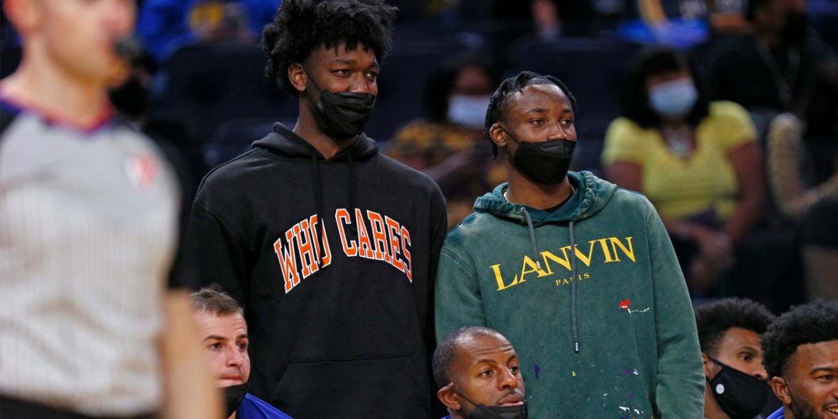 James Wiseman, Jonathan Kuminga give Warriors 'bright future,' Jerry West  says | RSN