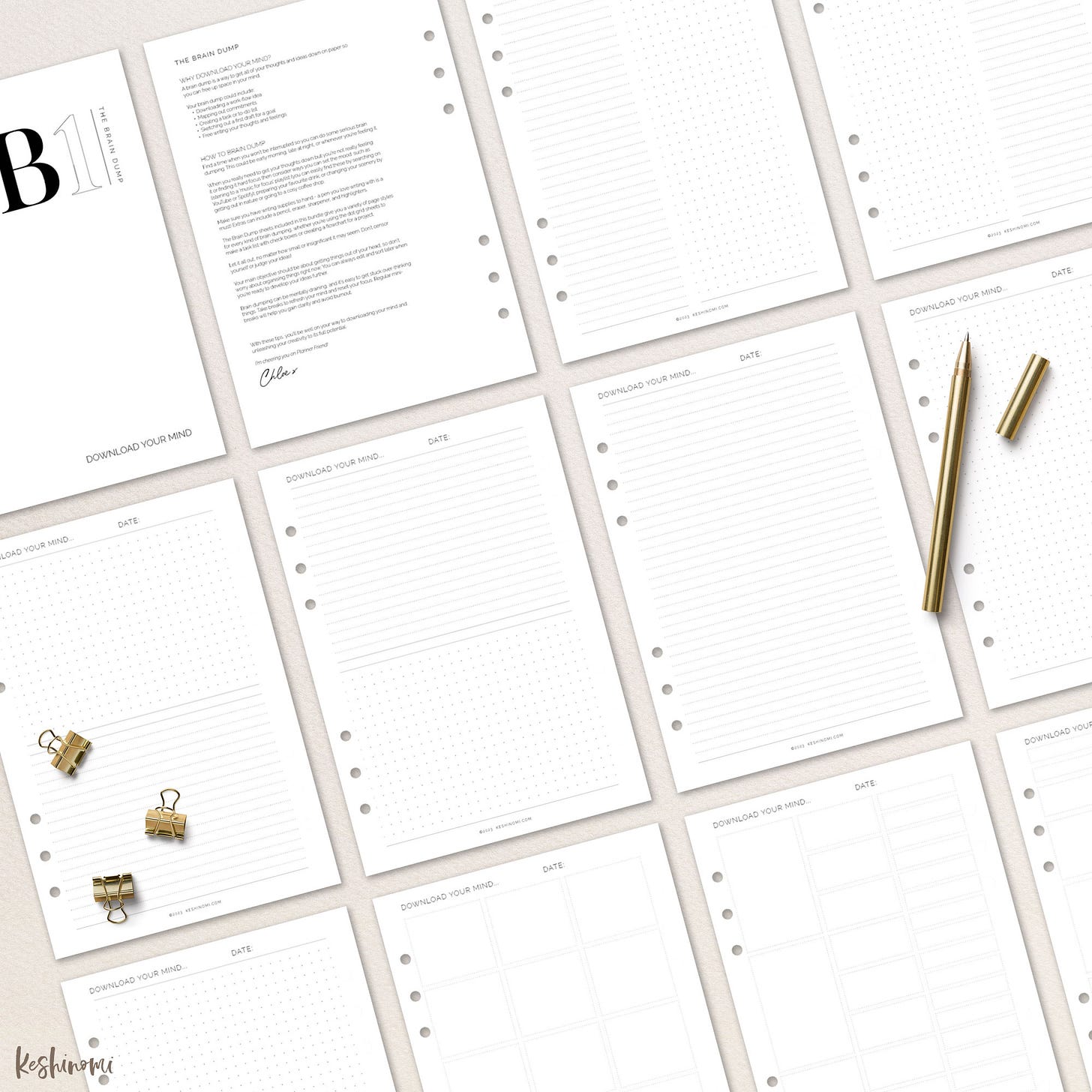 The Brain Dump Bundle