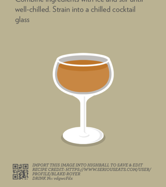 The Brooklyn - A Delicious Riff on the Manhattan