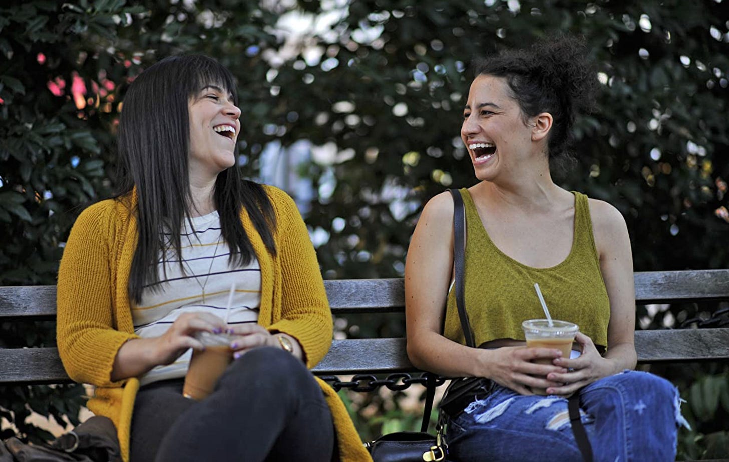 Broad City stars Abbi Jacobson (left) and Ilana Glazer (right)