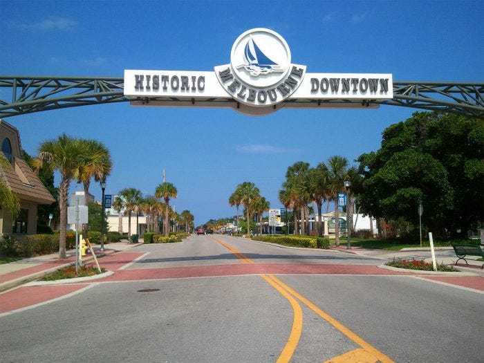 Downtown Melbourne | Indian River Lagoon Byway