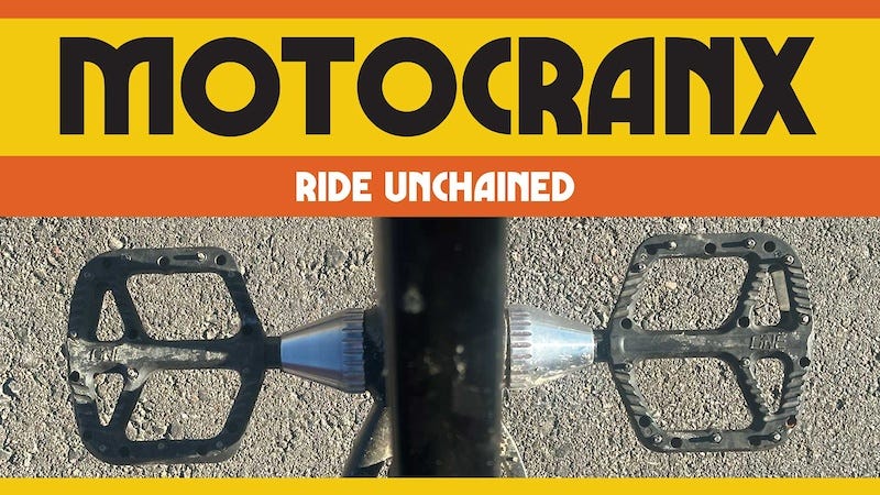 MotoCranx Announces "Pedalbike to Pumpbike Converters" - Pinkbike