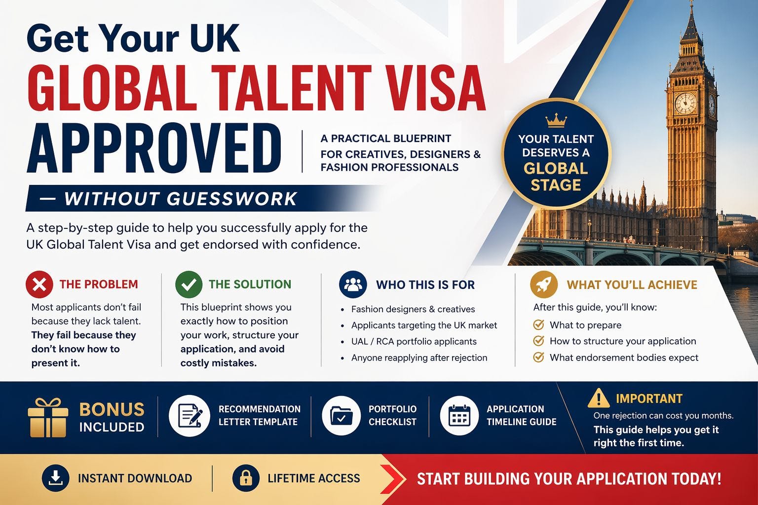Global Talent Visa Blueprint (UK) Insider Strategy to Get Endorsed ...