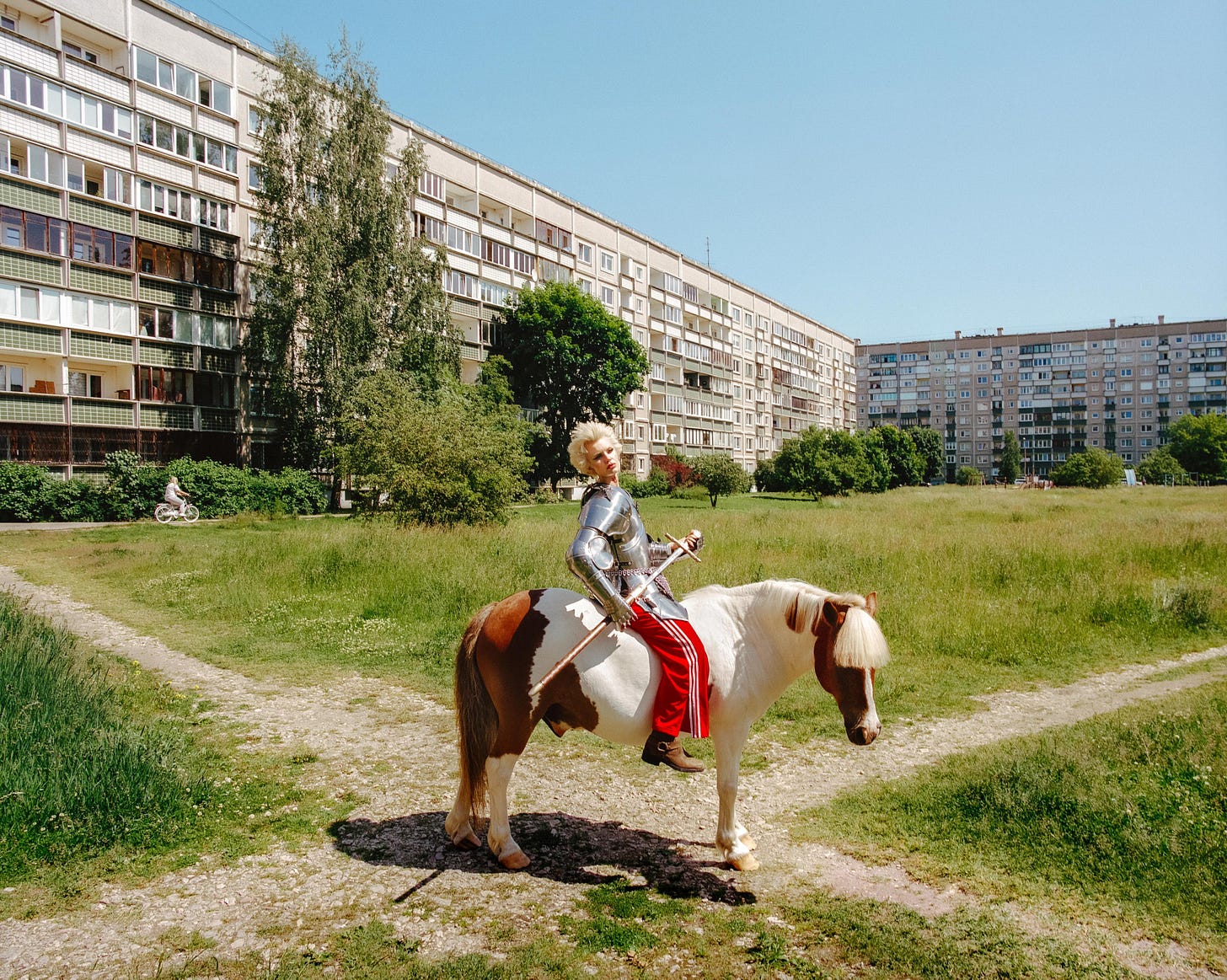 Filips Smits 'Guardian of the Blocks', from the series 'Let’s Get Sun-Kissed', 2025 © Filips Smits Filips Smits 'Guardian of the Blocks', from the series 'Let’s Get Sun-Kissed', 2025 © Filips Smits