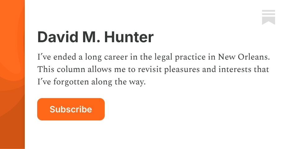 David M. Hunter | Substack