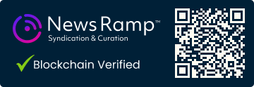 Blockchain Registration, Verification & Enhancement provided by NewsRamp™ Blockchain Registration, Verification & Enhancement provided by NewsRamp™