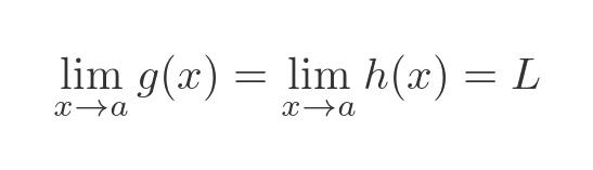 Squeeze theorem Squeeze theorem