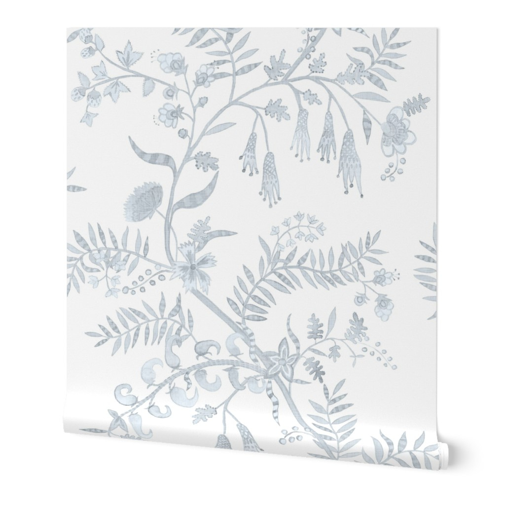 Roll of Peel and Stick wallpaper on white Roll of Peel and Stick wallpaper on white