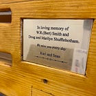 Legacy Bench Project a Labour of Love for Local Volunteer Groups