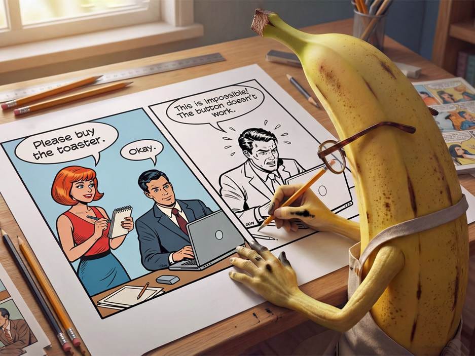 A banana with a cartoon on it
AI-generated content may be incorrect. A banana with a cartoon on it
AI-generated content may be incorrect.