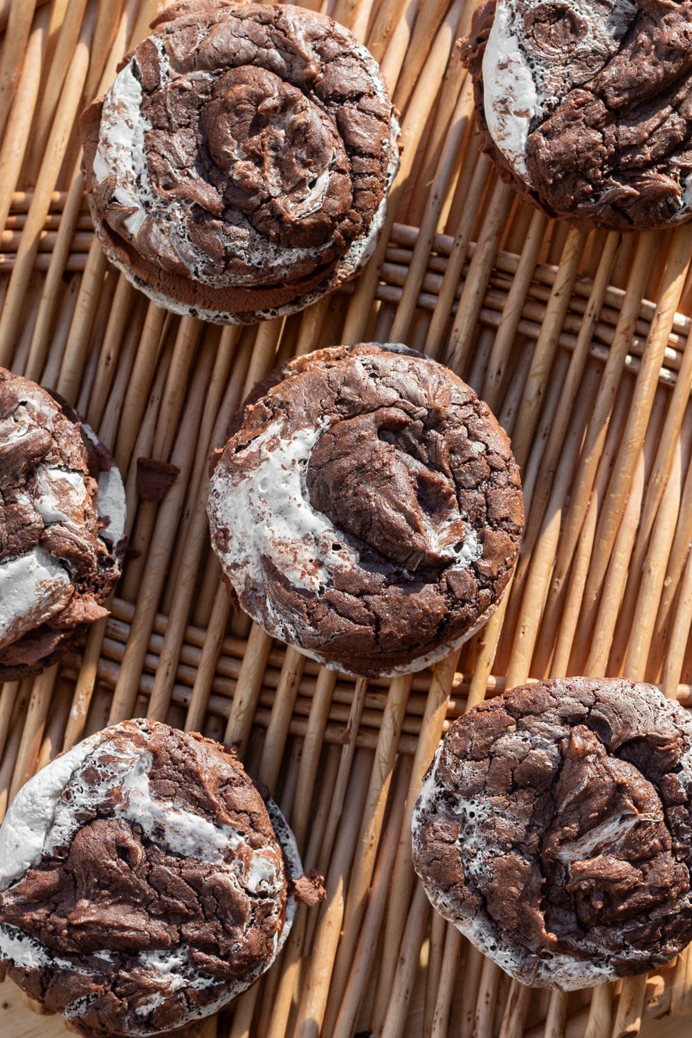 Hot Chocolate Brownie Cookies - by Erin Filipowski