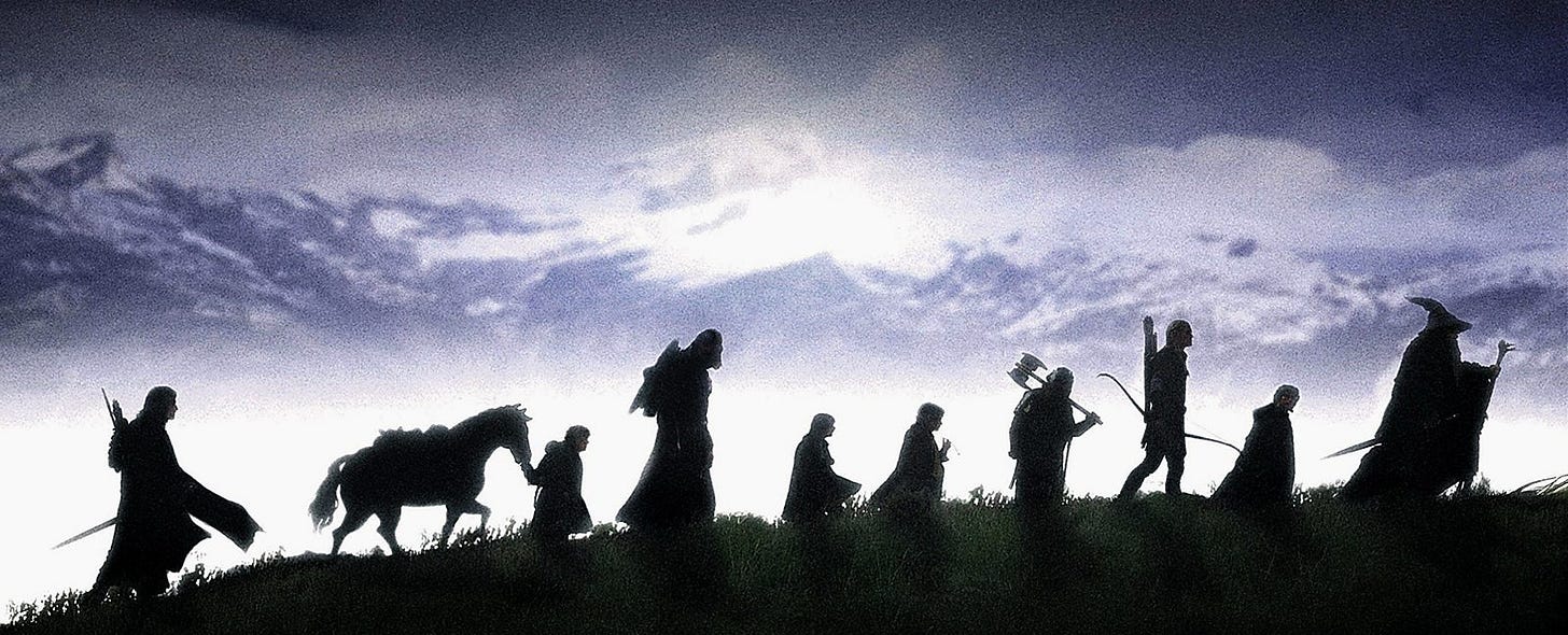 There Was No Laughter, and No Song or Music”. The Fellowship of the Ring  Leaves Rivendell. | Wisdom from The Lord of the Rings