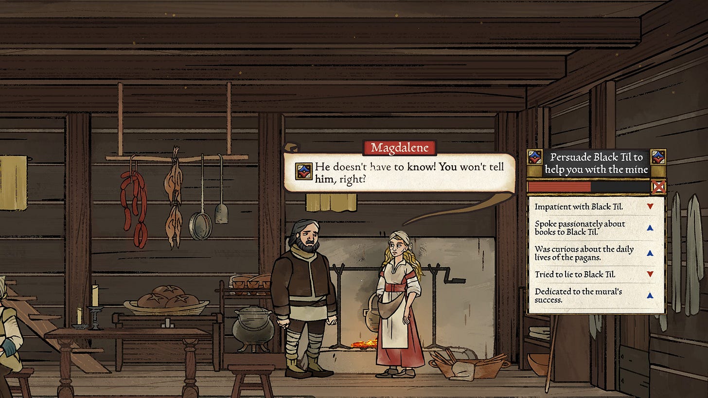 You might be able to influence some of the NPC's depending on your choices