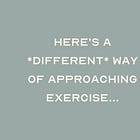 You can’t spell exercise without Rx? (hear me out…)