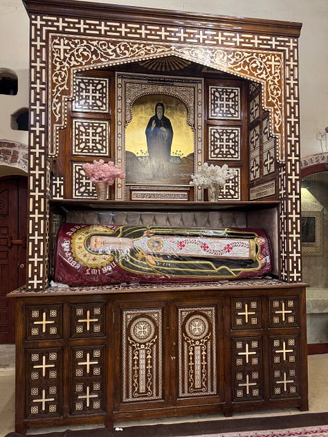 photos from inside monsters in Egypt