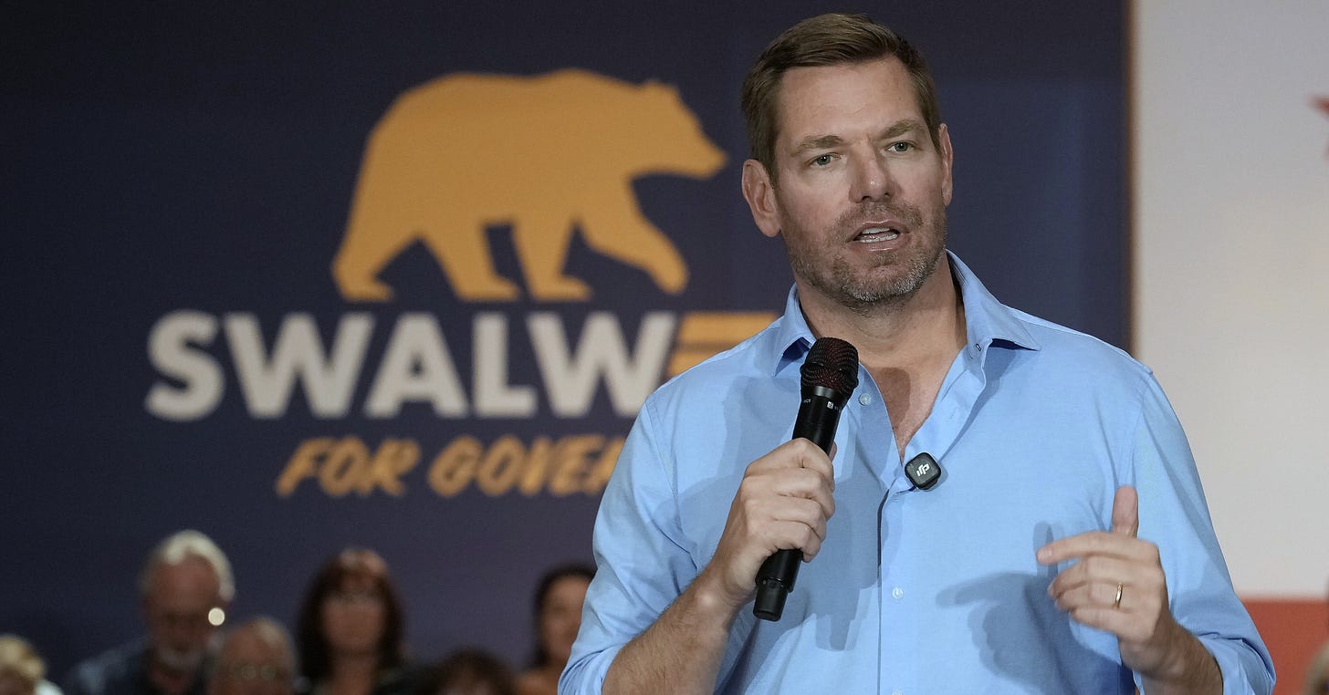 Eric Swalwell, California governor candidate, accused of sexual assault by  ex-staffer - The Washington Post