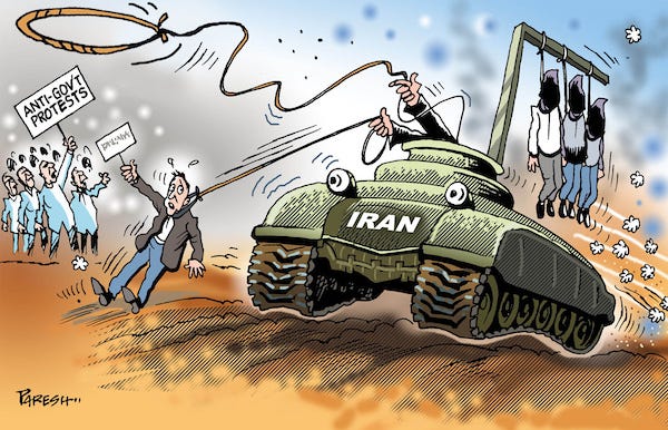 Iran: the policy of terror - Cartooning for Peace
