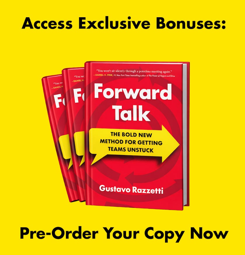 pre order your copy of forward talk and access exclusive bonuses