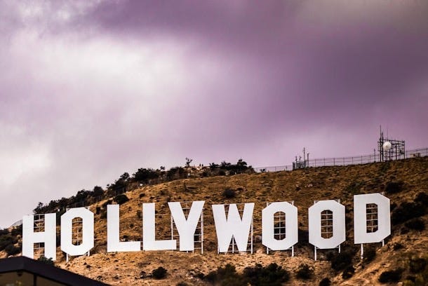 Hollywood signage Hollywood signage
