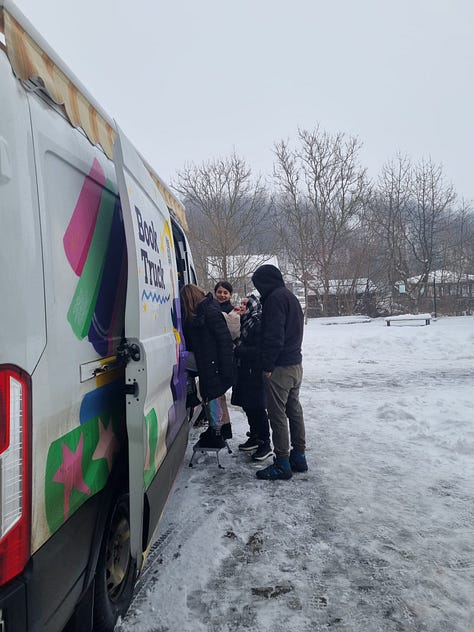Biblioteca Pe Roți la Ciurila