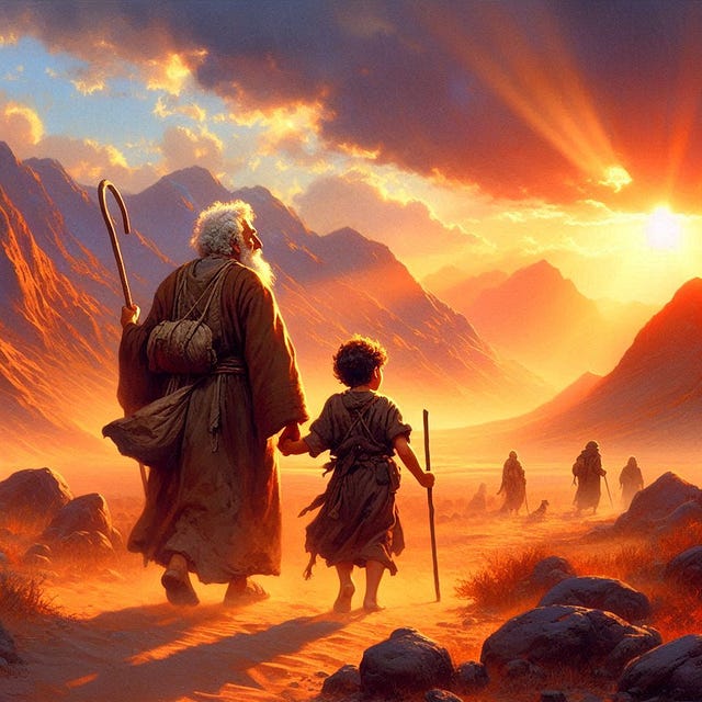 Free ai generated abraham israel illustration
