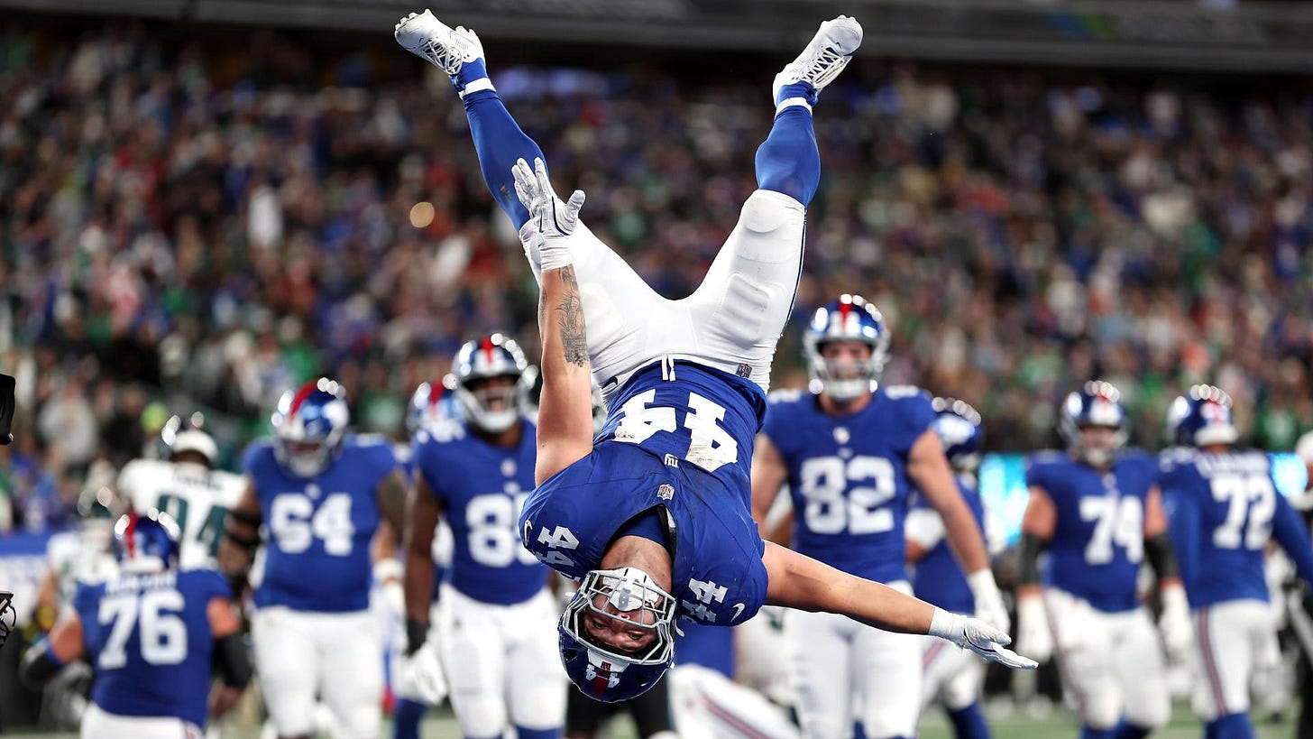 Giants 34-17 Eagles (Oct 9, 2025) Final Score - ESPN