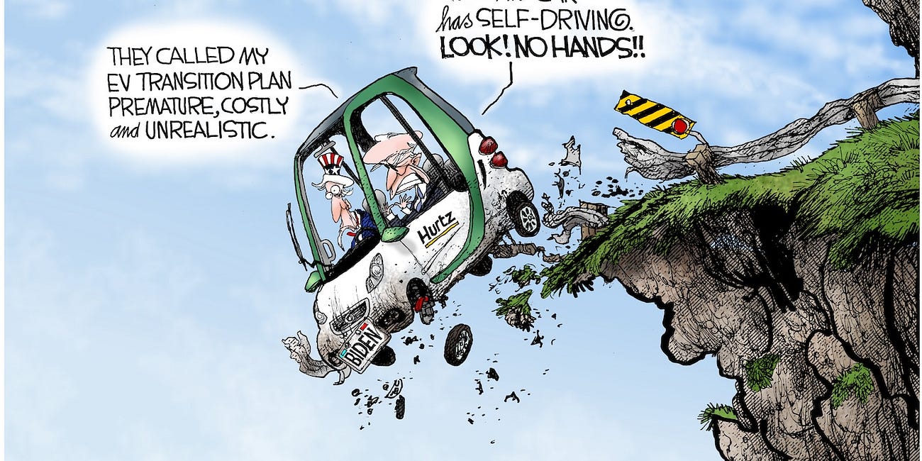 Michael Ramirez Essay: Out Of Gas