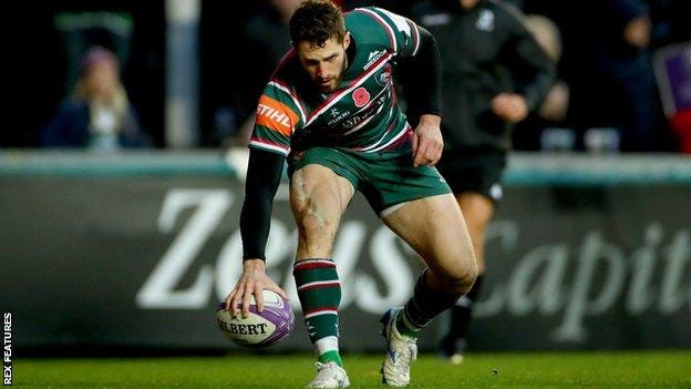European Challenge Cup: Jonah Holmes' four tries helps Leicester Tigers  thrash Pau - BBC Sport