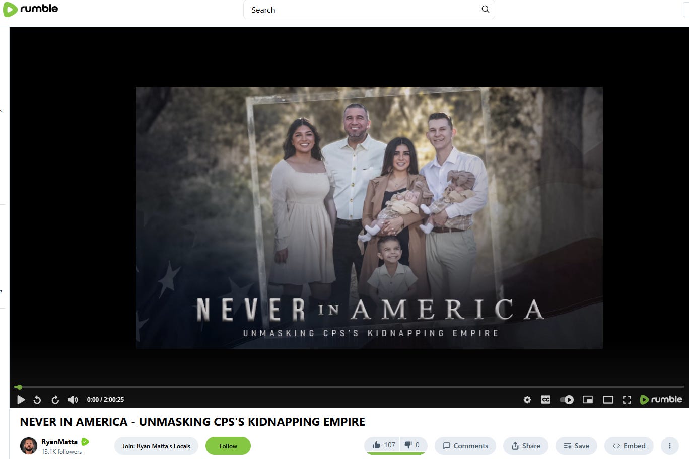 Child Protective Services (CPS) Unmasked — Watch “NEVER IN AMERICA: Unmasking CPS’s Kidnapping Empire”