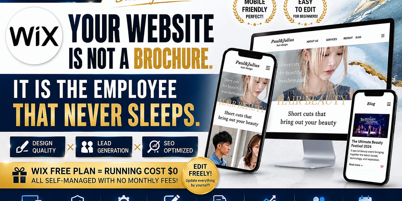 I’m Releasing My Strongest Landing-Page Style Salon Website Template That Actually Increases Bookings