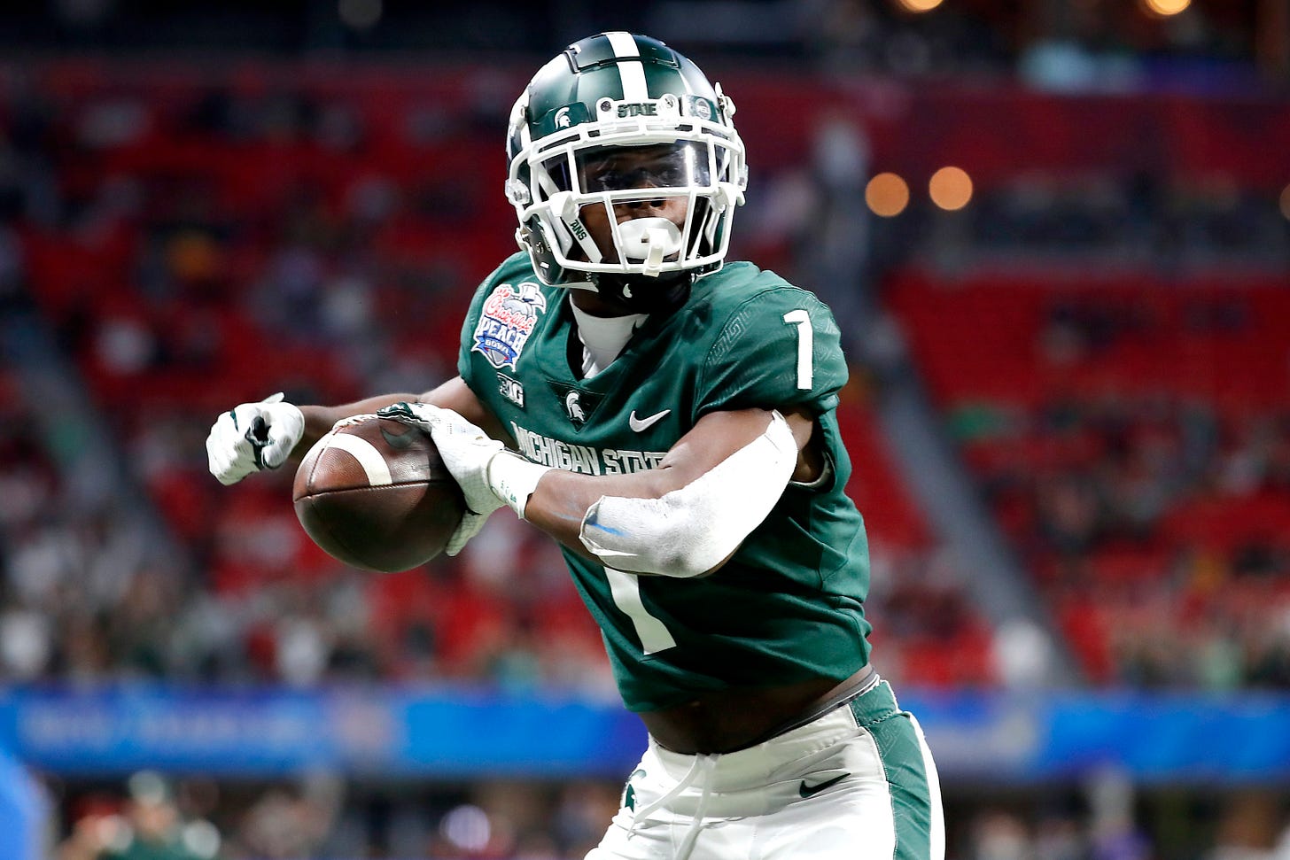 Michigan State football: Jayden Reed called best WR in nation by NFL star