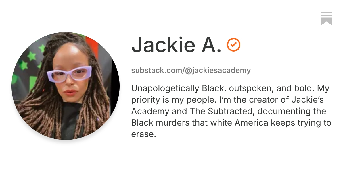 Jackie A. | Substack