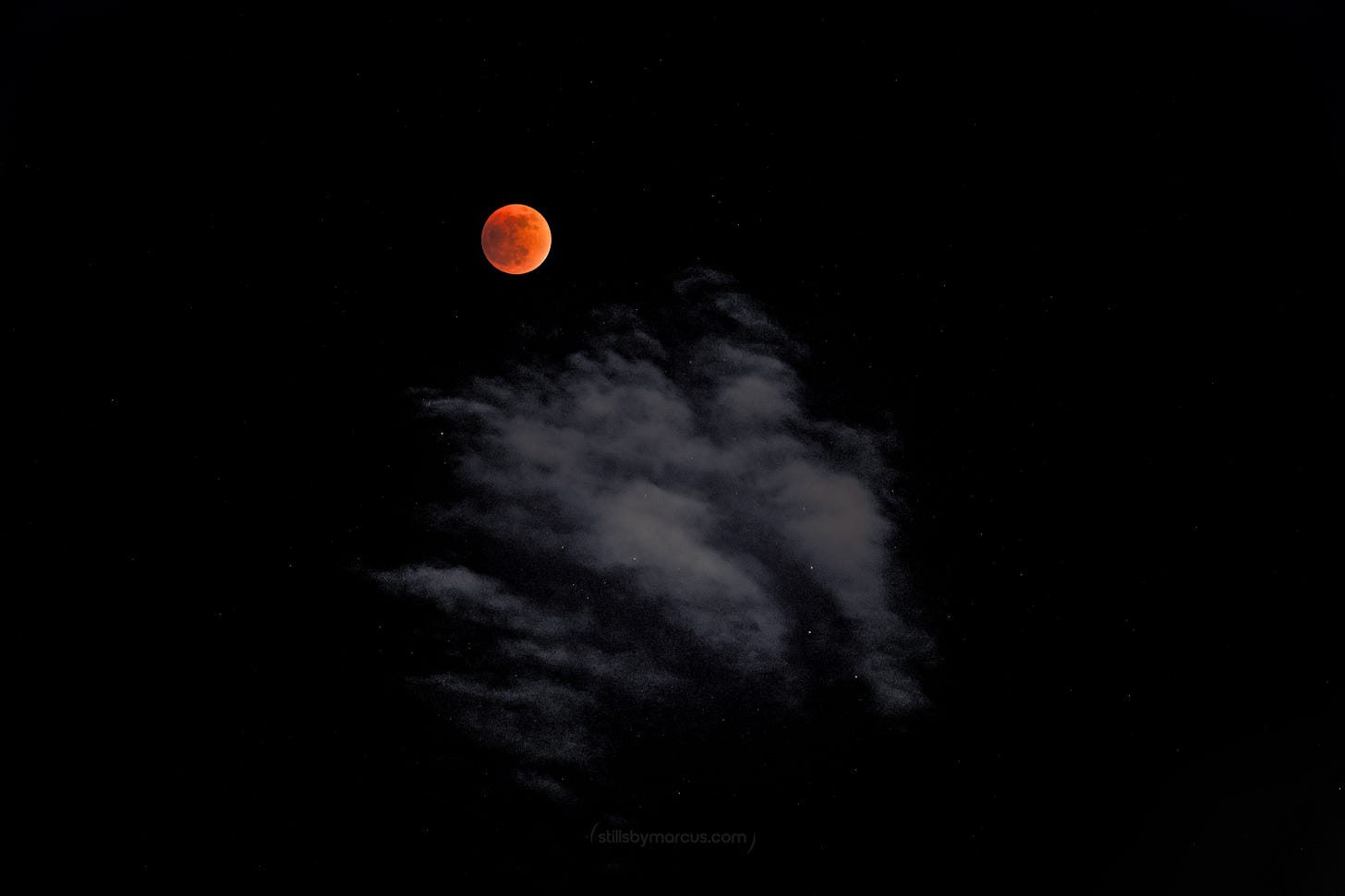 Blood moon, night of Sunday 7th September 2025. (Nairobi, Kenya.)  Photographed by Marcus Olang' (stillsbymarcus.com)