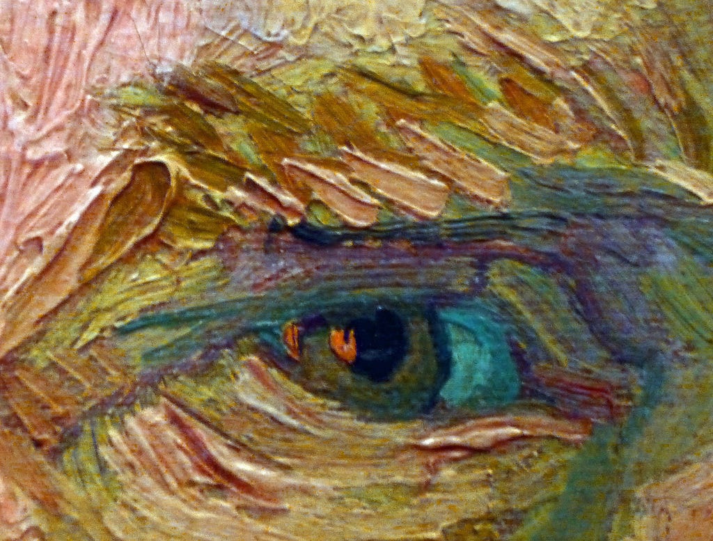 Close up VanGogh Close up VanGogh